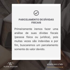 Parcelamento de Dívidas Fiscais Direito Empresarial e Tributário Jacarei